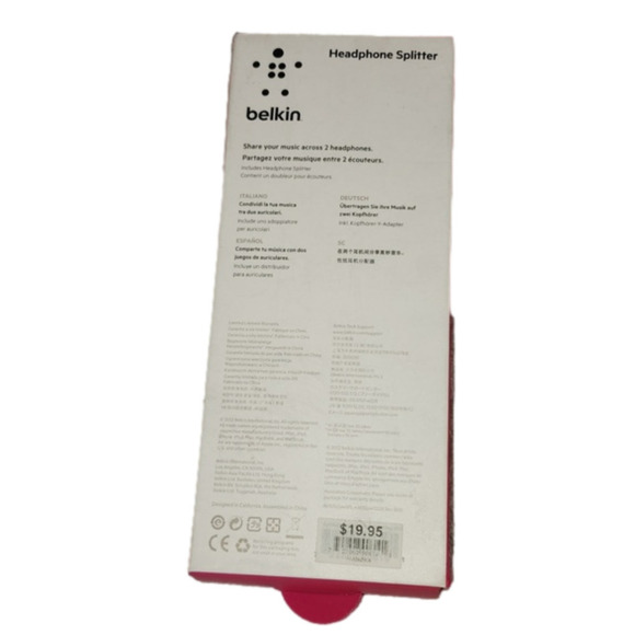 BNIB Headphone Splitter ❤️ - Picture 2 of 2